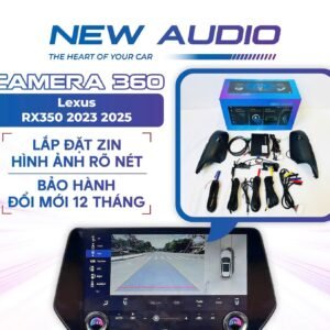 Camera 360 lắp zin Lexus RX350 thế hệ mới 2023–2025 - QC Auto Thủ Đức