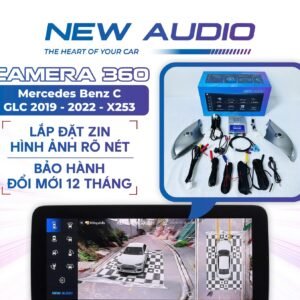 Camera 360 lắp zin Mercedes C-Class W205, GLC X253 đời 2019–2022 - QC Auto Thủ Đức