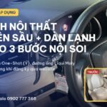 Xe có mùi ẩm, máy lạnh hôi sau mùa mưa? Vệ sinh nội thất chuyên sâu + vệ sinh máy lạnh, combo giảm 20%