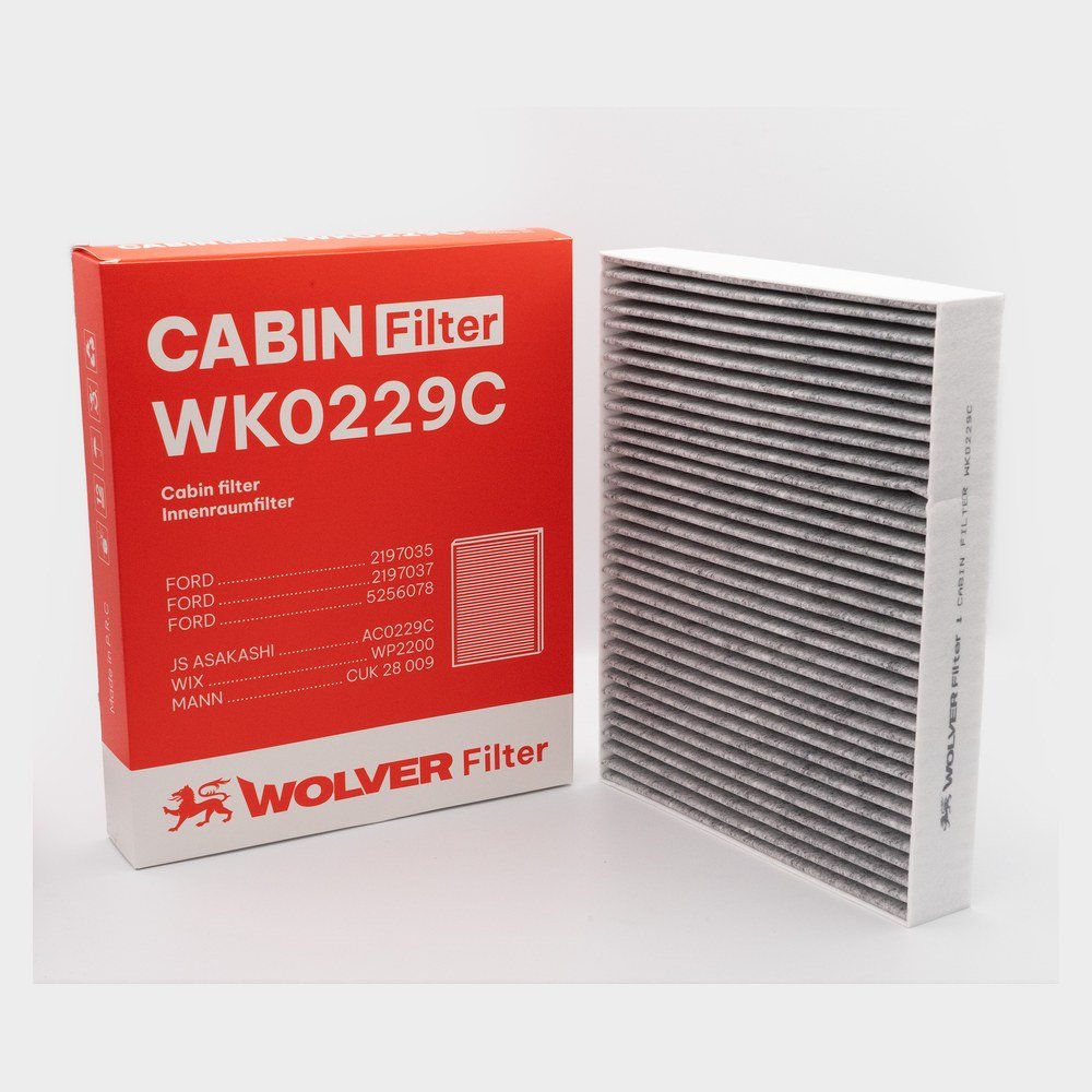 Lọc gió điều hòa Wolver WK0229C Ranger/Everest 2022+ NextGen — QC Auto