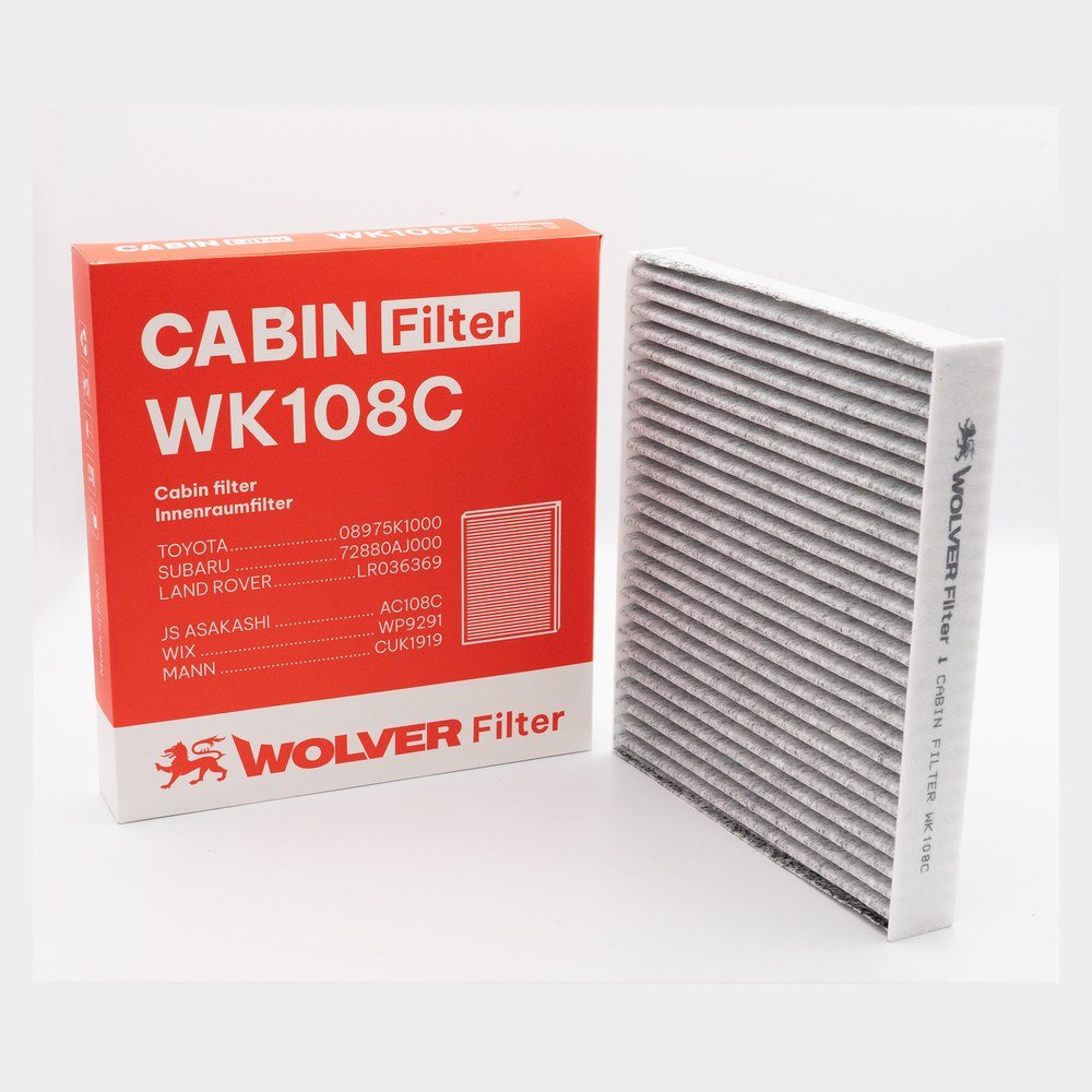 Lọc gió điều hòa Wolver WK108C Toyota than hoạt tính — QC Auto
