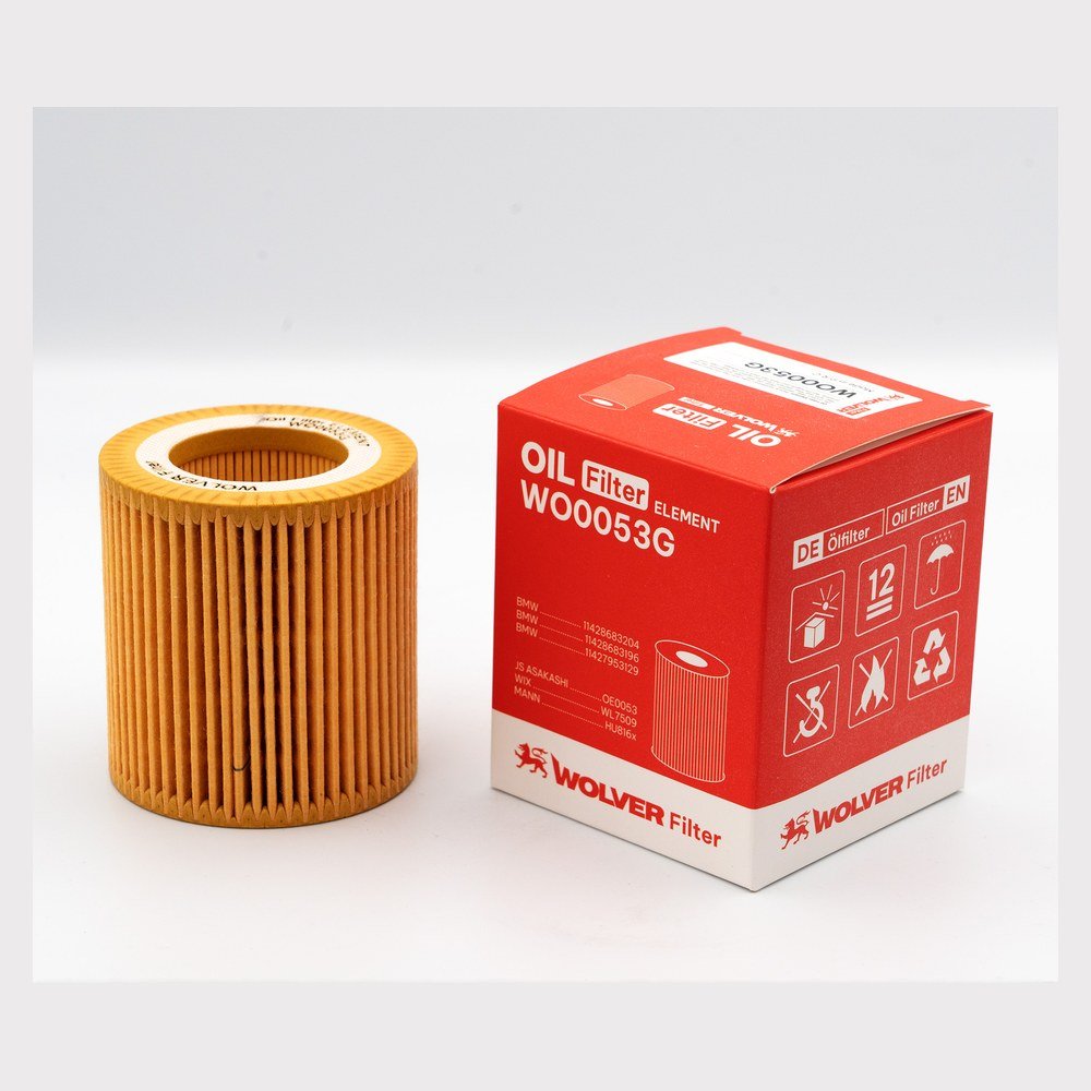 Lọc nhớt ĐC Wolver WO0053G VinFast Lux A/BMW N52-N54 — QC Auto